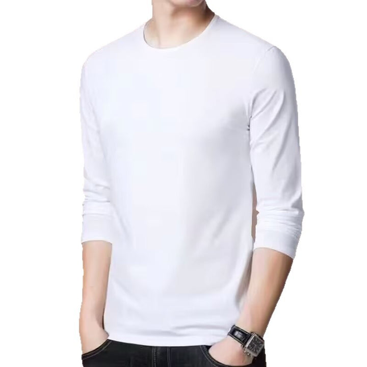 Herren Langarmshirt mit eleganter Textur Drune