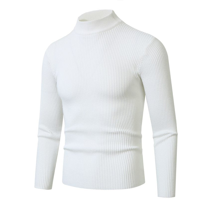 Herren Rollkragenpullover aus hochwertiger Rippenstruktur Drune