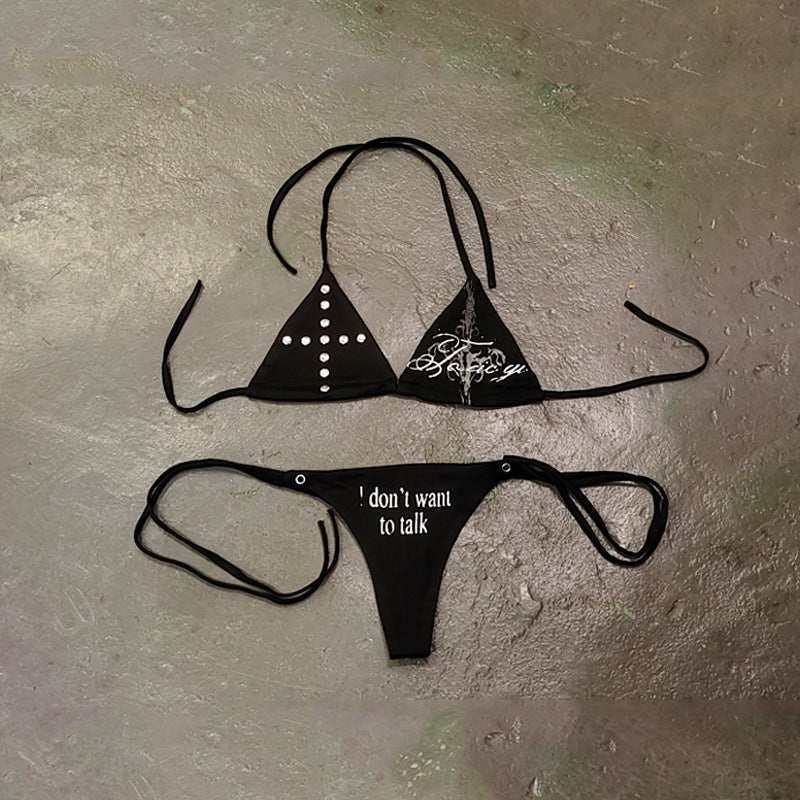 Damen Bikini-Set mit ausgefallenen Details und einzigartigen Akzenten Drune