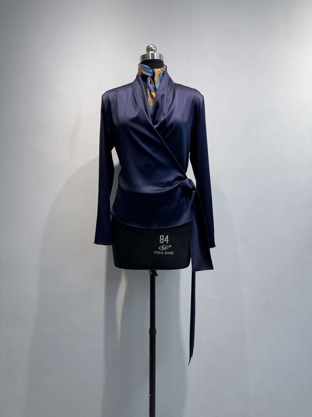 Damen Elegante Wickelbluse Drune
