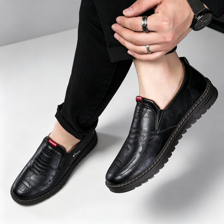 Herren Bequeme Slip-On Mokassins Drune