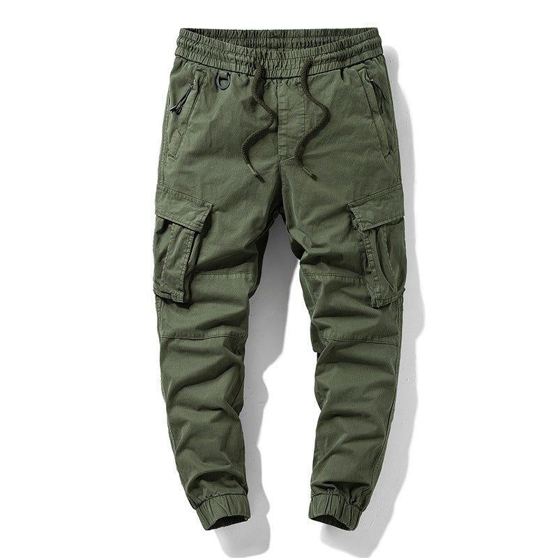 Herren Utility-Joggerhose mit sculpted Kniepaneelen, verstärkten Cargotaschen und elastischem Komfortbund Drune