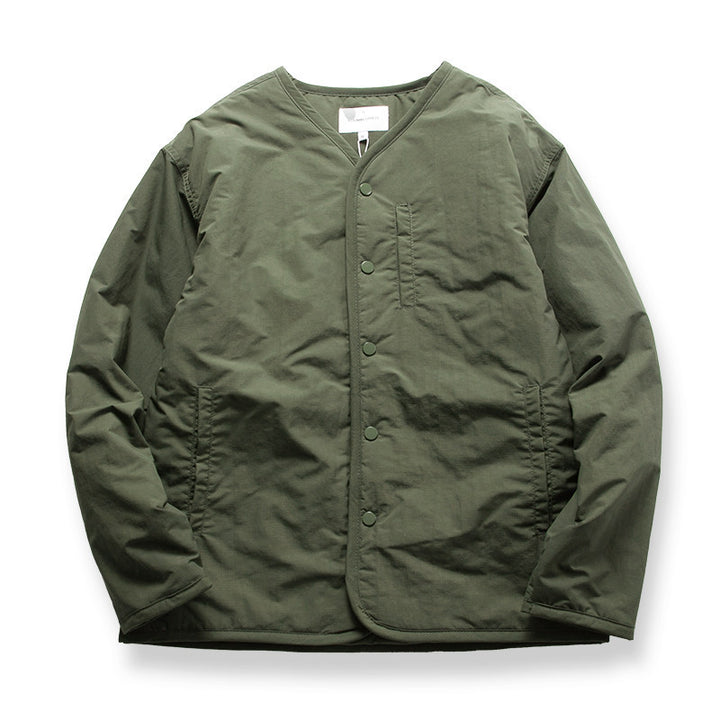 Herren Fleece-Innenjacke mit Druckknöpfen Drune