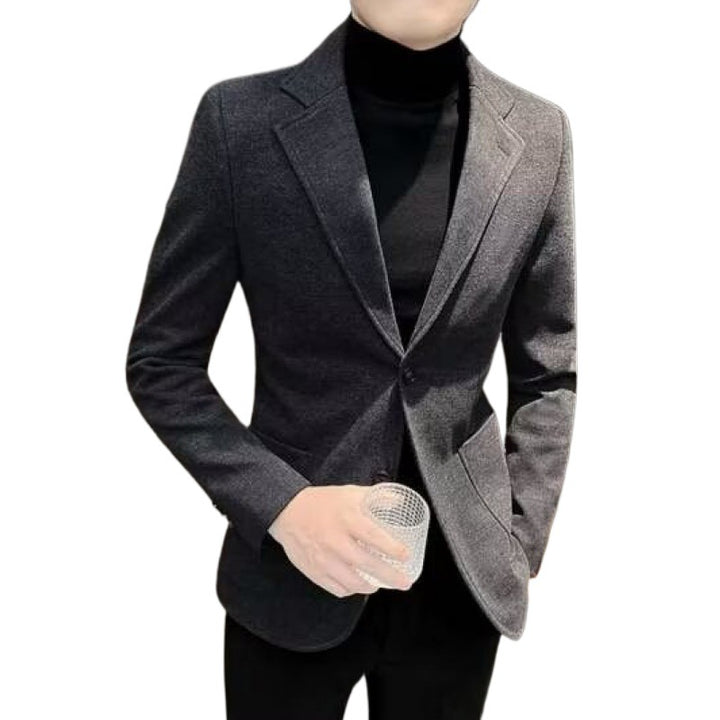 Herren Stylish Casual Blazer mit Klappkragen Drune