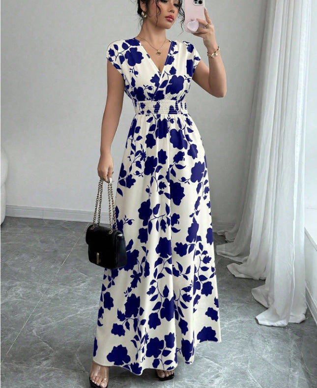Damen Maxikleid Drune