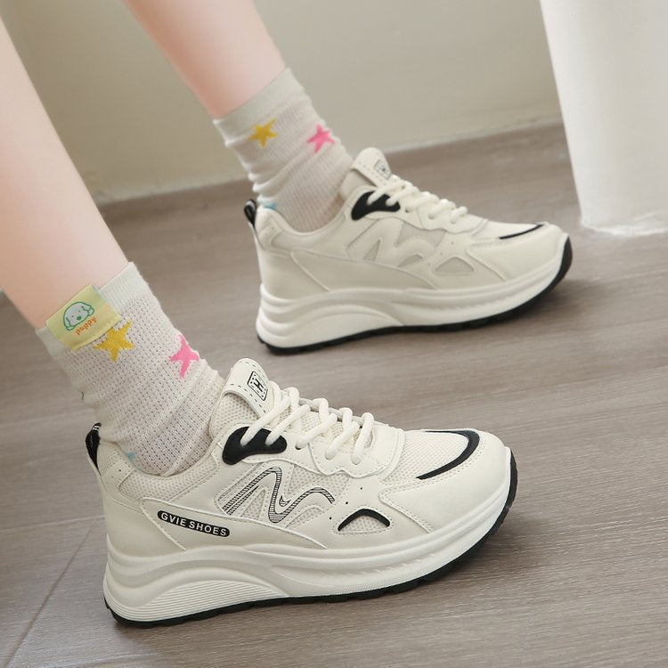 Damen Komfortable Sneakers mit dämpfender Sohle und atmungsaktivem Obermaterial Drune