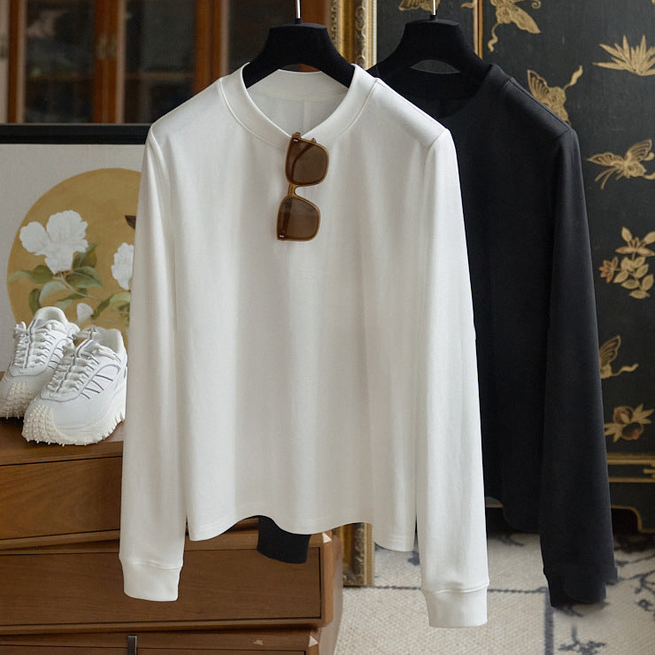 Damen Bequemer Langarm-Pullover Drune