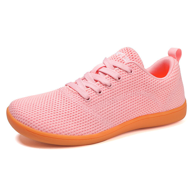 Damen nan federleichter Strick-Sneaker mit nahtlosem Maschenobermaterial, luftdurchlässiger Struktur und flexibler Mikrozellen-Laufsohle Drune