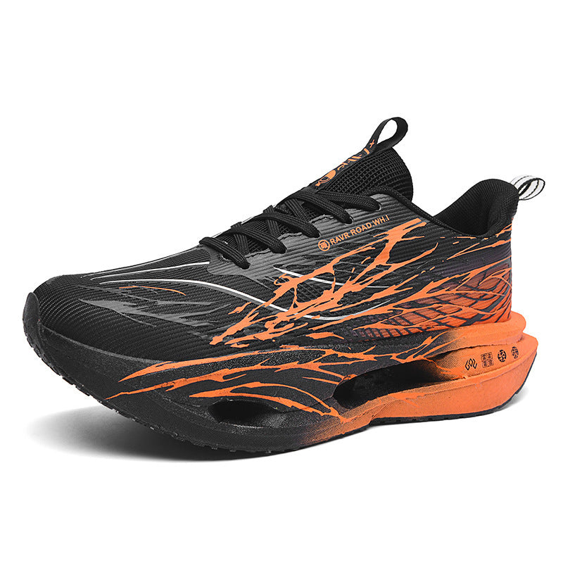 Unisex hydrodynamische Straßen- und Cross-Trainingsneaker mit teilgekapselter Hohlkern-Zwischensohle und reißfestem Ripstop-Obermaterial Drune