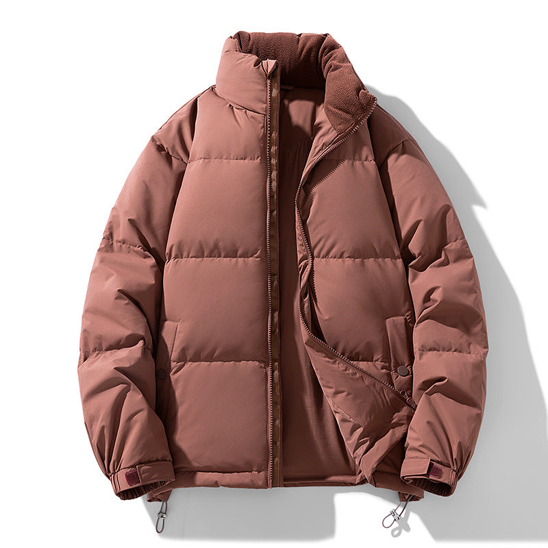 Damen Wattierte Steppjacke mit hohem Kragen und Teddyfutter Drune