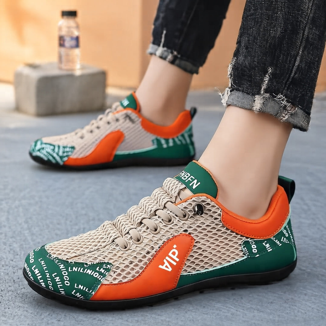 Unisex Atmungsaktive Mesh-Sneaker mit Flexibler Dämpfungstechnologie Drune