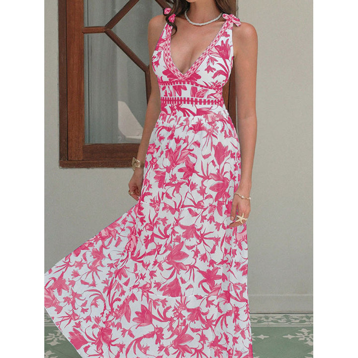 Damen Eleganter Badeanzug- und Maxirock-Set Drune