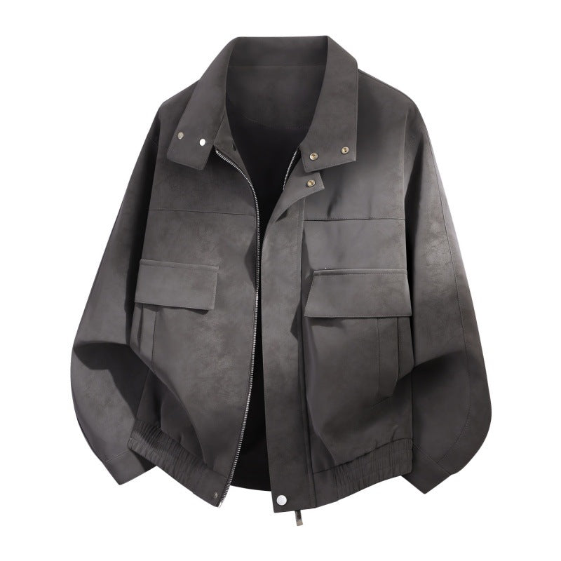 Damen Modische Oversize-Jacke Drune