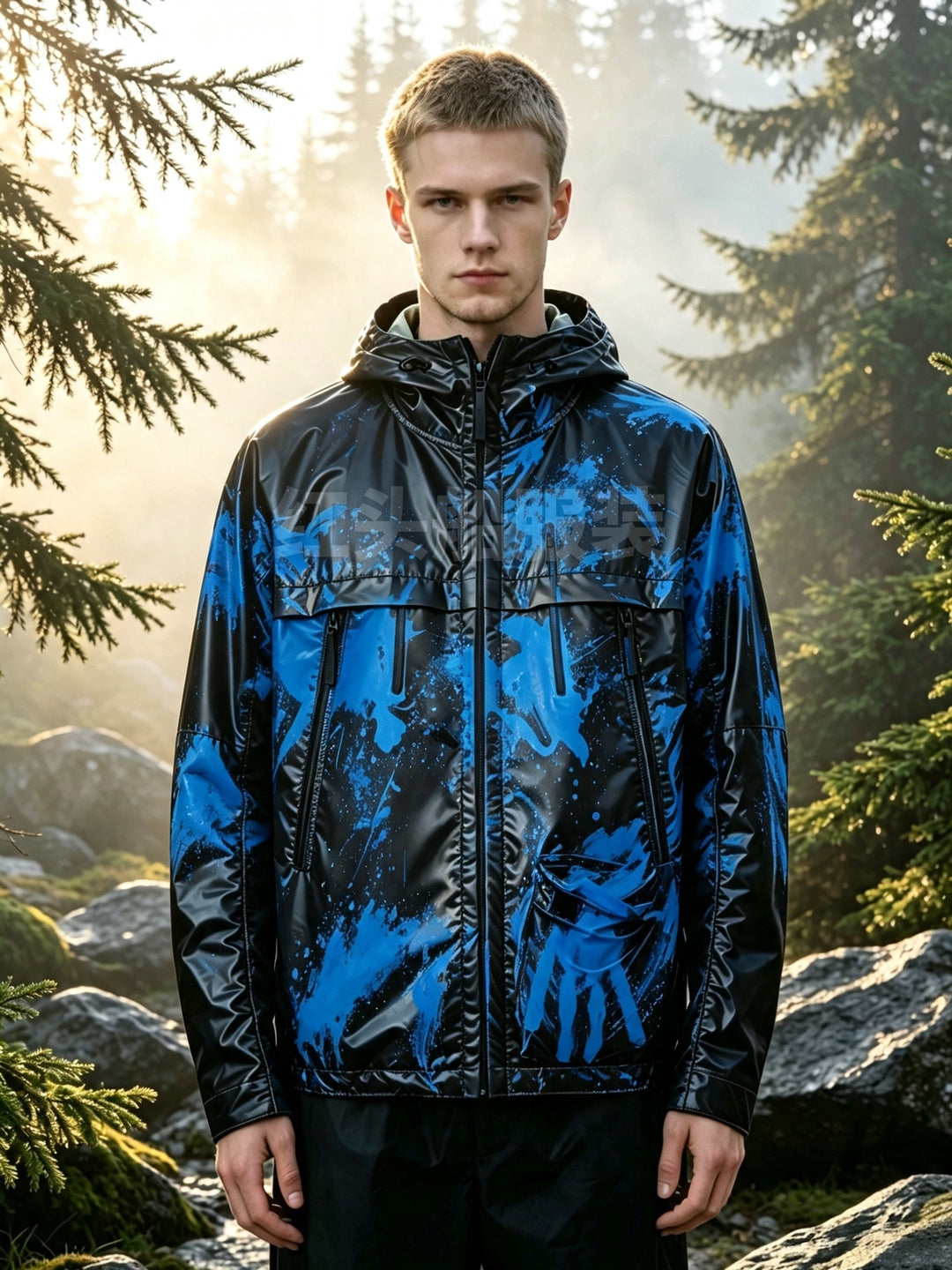 Herren Wasserdichte Outdoorjacke