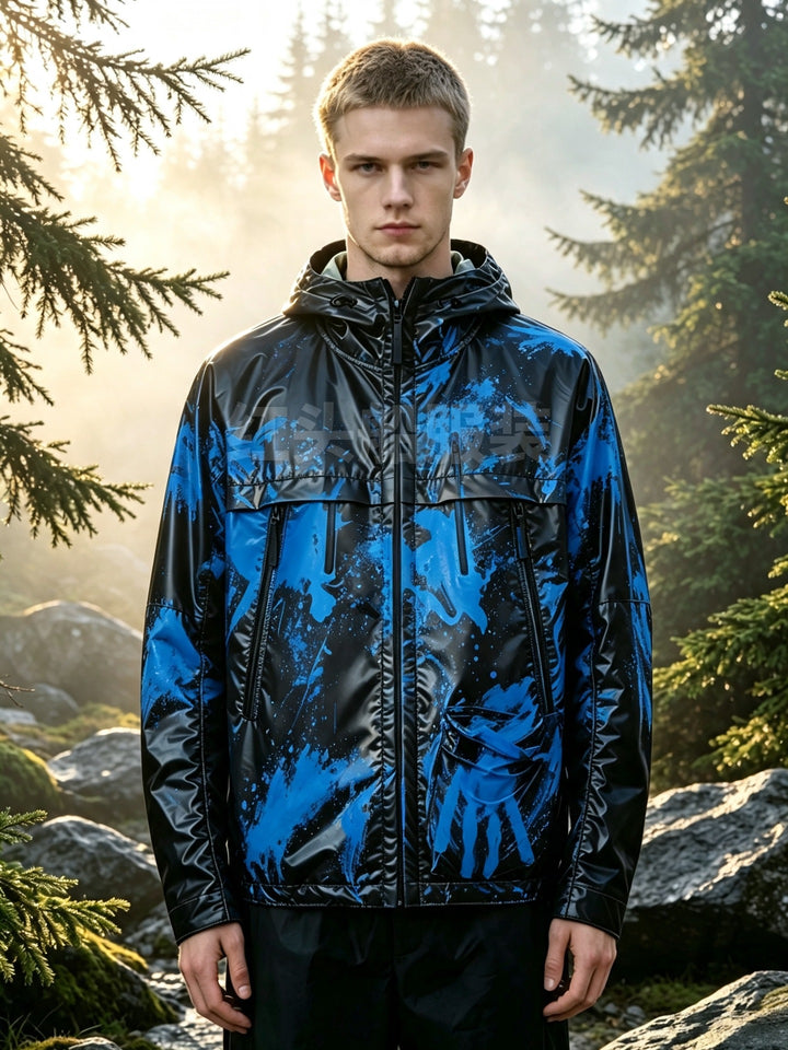 Herren Wasserdichte Outdoorjacke