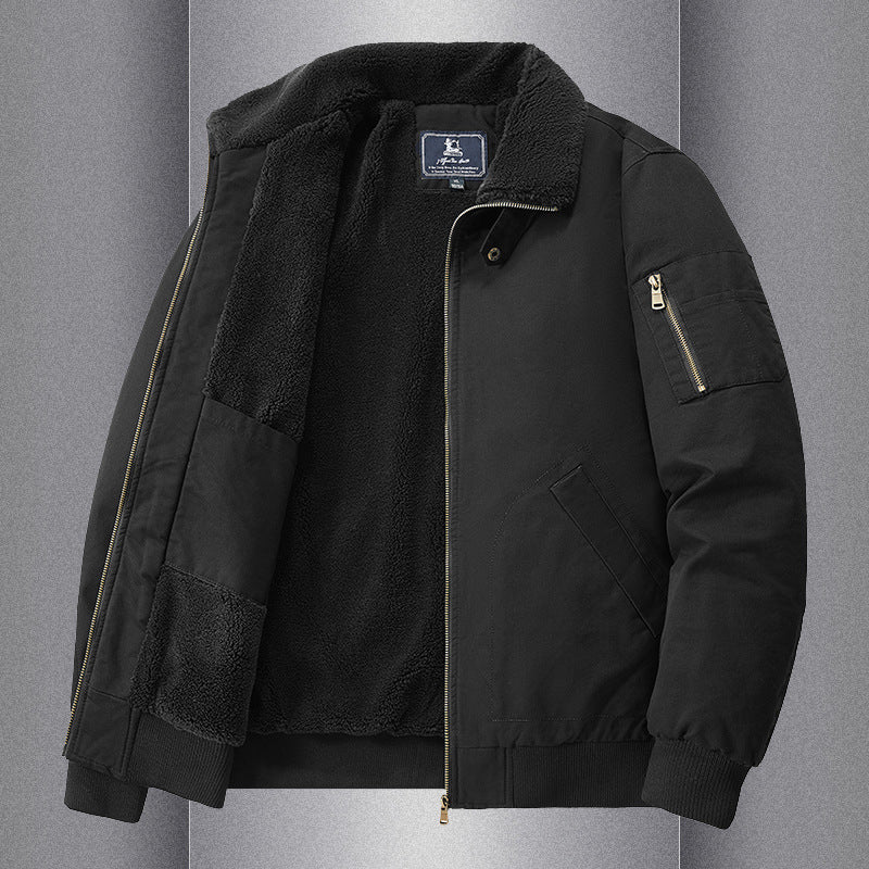 Herren Gemütliche Teddyjacke Drune