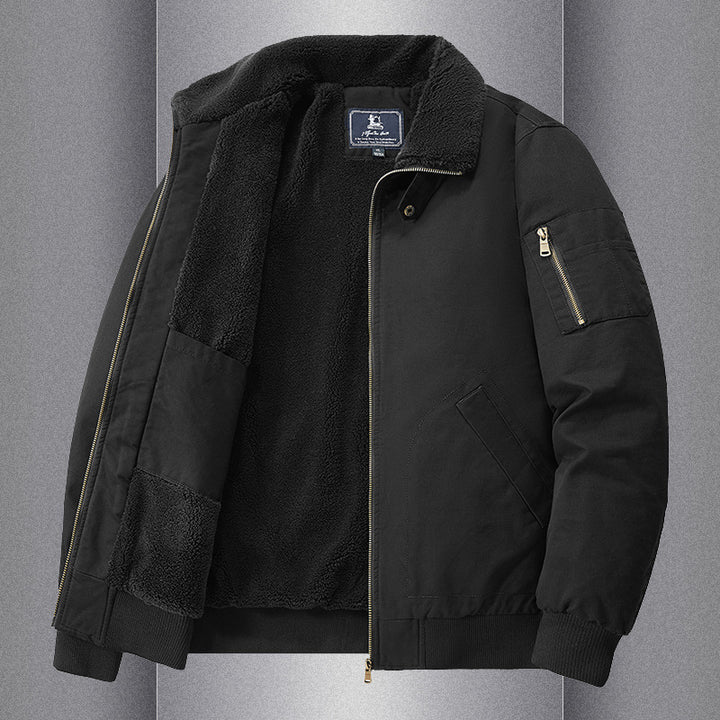 Herren Gemütliche Teddyjacke Drune