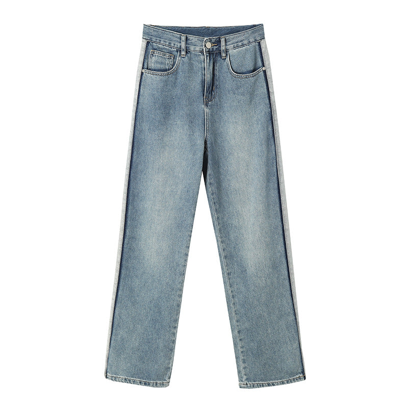 Damen High-Waist Jeans im lässigen Schnitt mit erstklassigem Denim Drune