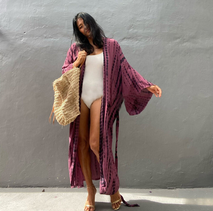 Damen Kaftan Kleid Drune