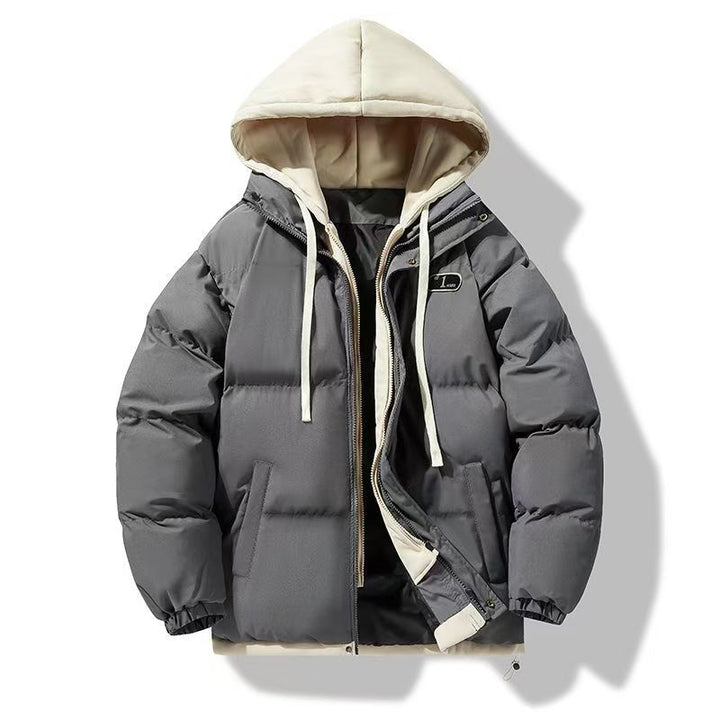 Damen Sportliche Steppjacke mit Kapuze Drune