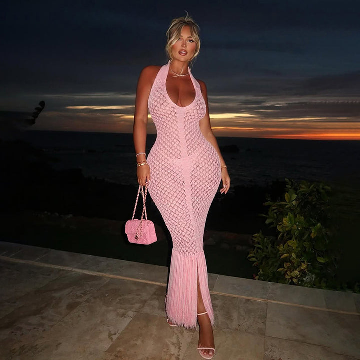 Damen trendiges Strandidress Drune