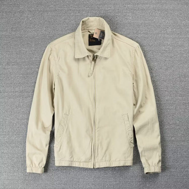Herren Leichte Freizeitjacke mit elastischem Bund Drune