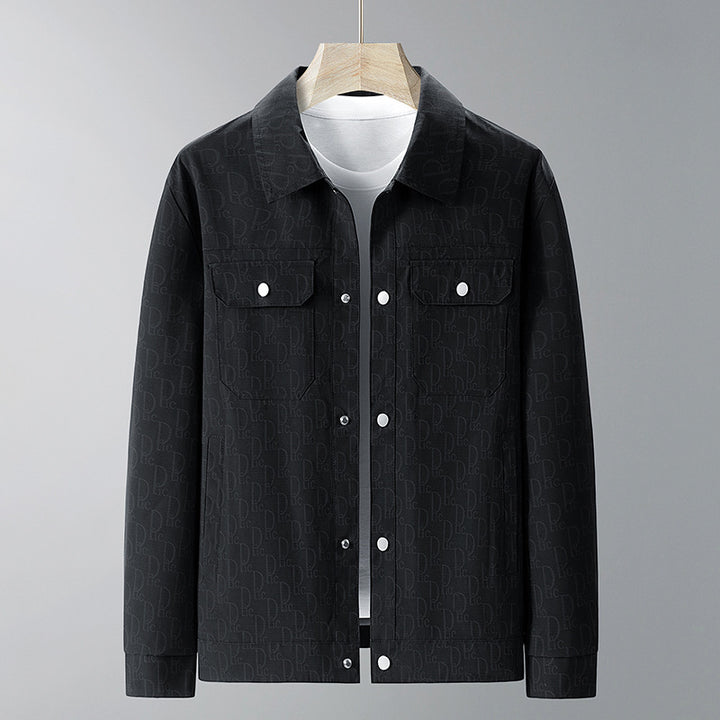 Herren Modische Utility-Jacke Drune