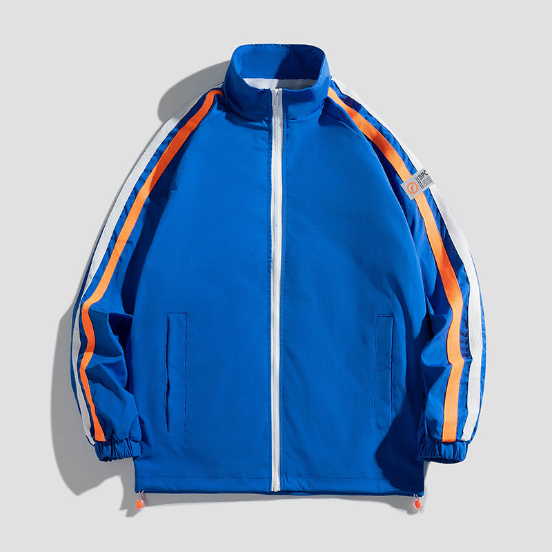 Herren Sportliche Windbreaker-Jacke Drune
