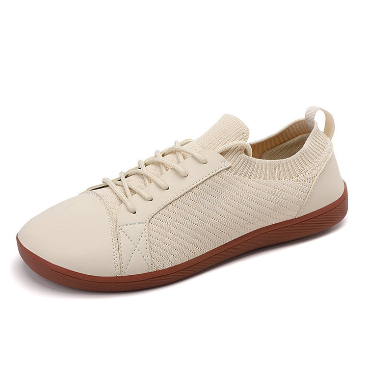 Damen nan gestrickte Schlupfsneaker mit elastischem Schaft und gepolsterter Komfortsohle Drune