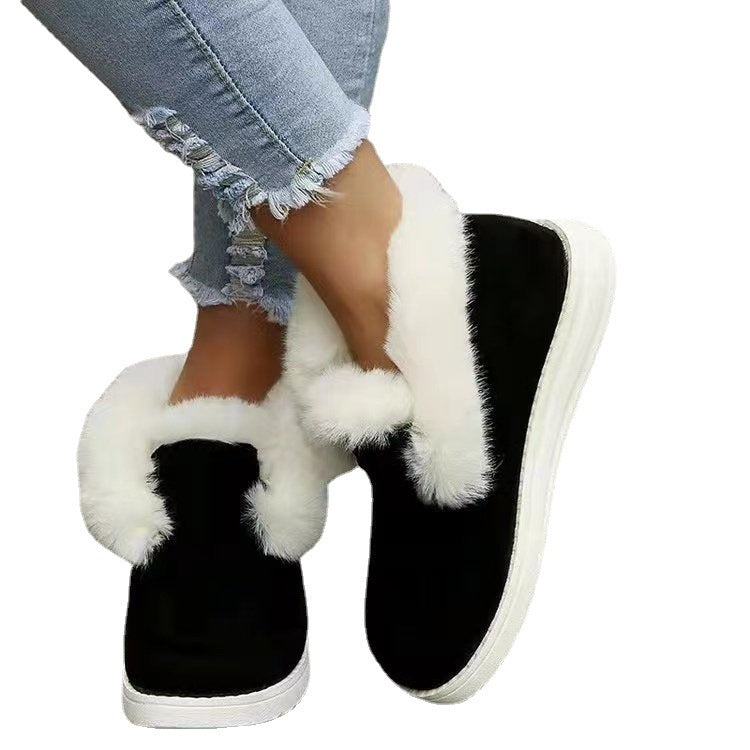 Damen Bequeme Wohn-Sneaker mit weichem Futter und rutschfester Sohle Drune