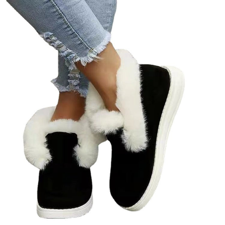Damen Bequeme Wohn-Sneaker mit weichem Futter und rutschfester Sohle Drune