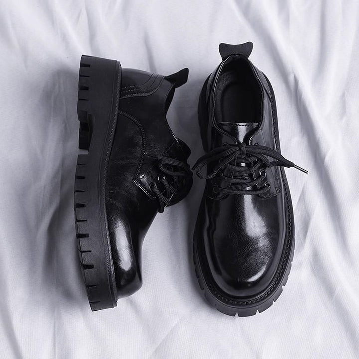 Herren modische Schnürschuhe mit robustem Profil und rutschfester Sohle Drune