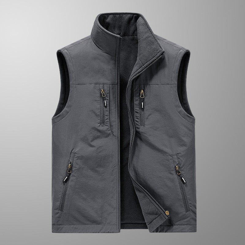 Herren Praktische Fleece-Weste Drune