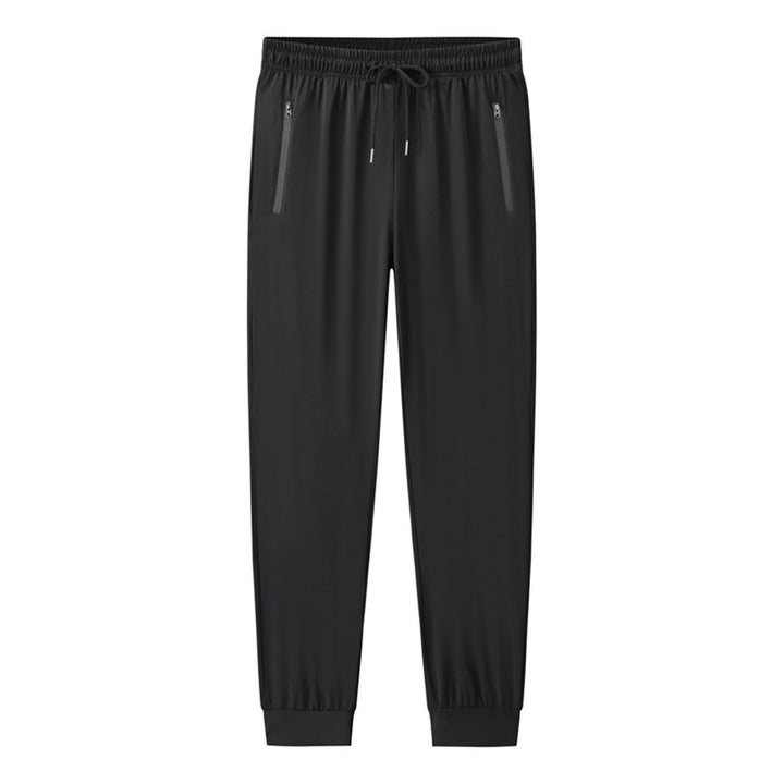 Herren Sportliche Jogginghose mit elastischem Bund und praktischen Reißverschluss-Taschen Drune