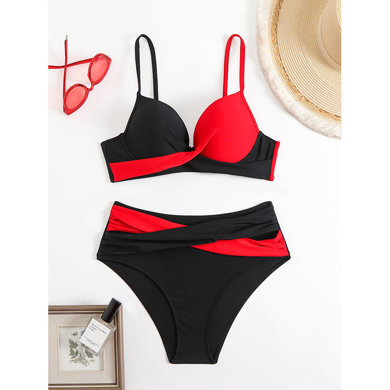 Damen High-Waist Bikini mit innovativem Design Drune