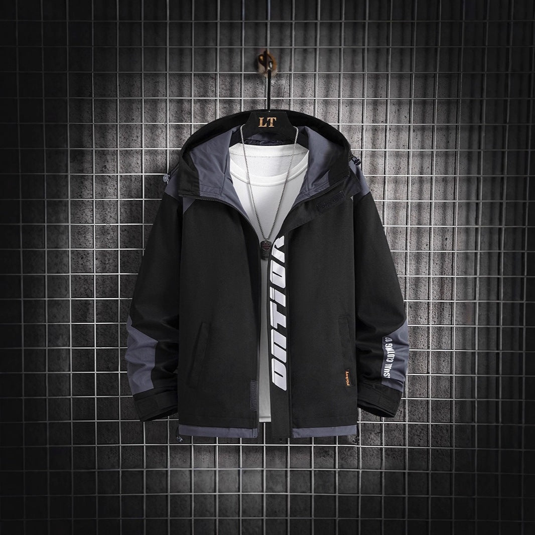 Herren Modische Outdoor-Jacke mit praktischen Taschen Drune