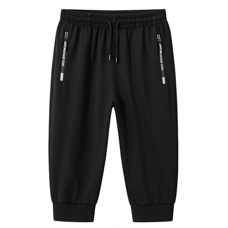 Herren Sportliche Jogginghose mit Reißverschluss-Taschen Drune