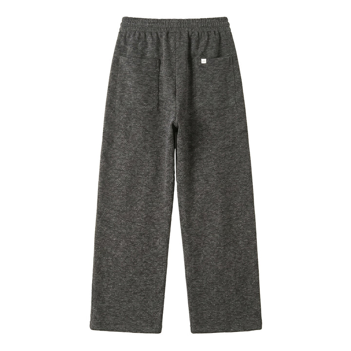 Damen Lounge‑Hose mit weitem Bein, elastischem Bund und Kordelzug Drune