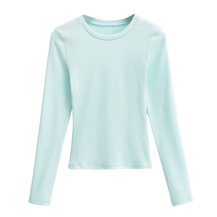 Damen Langarmshirt aus weichem Baumwollmix Drune
