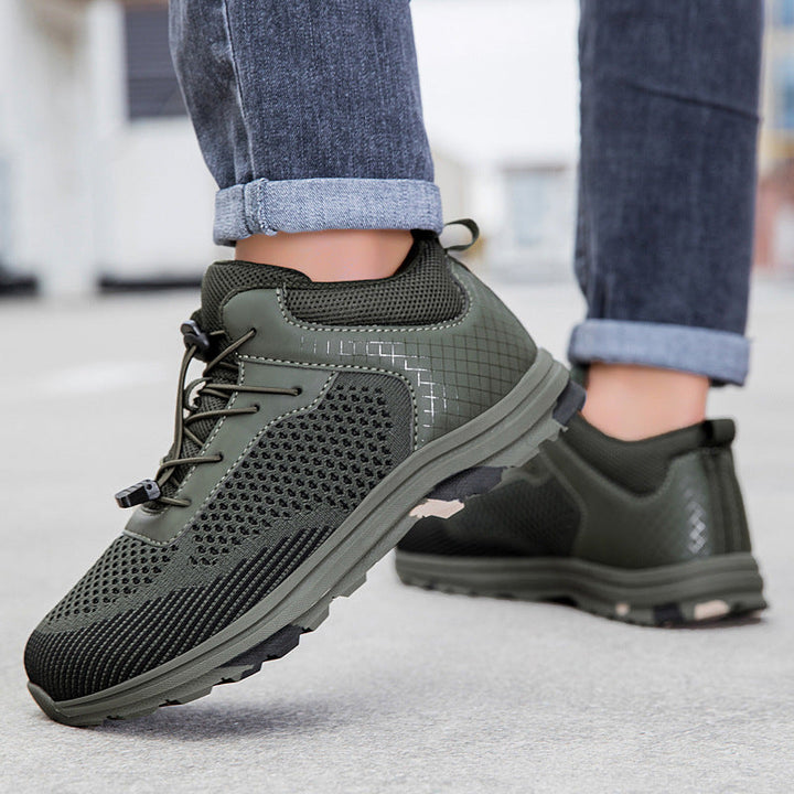 Herren Atmungsaktive Trail-Schuhe mit flexiblem Schnürsystem Drune