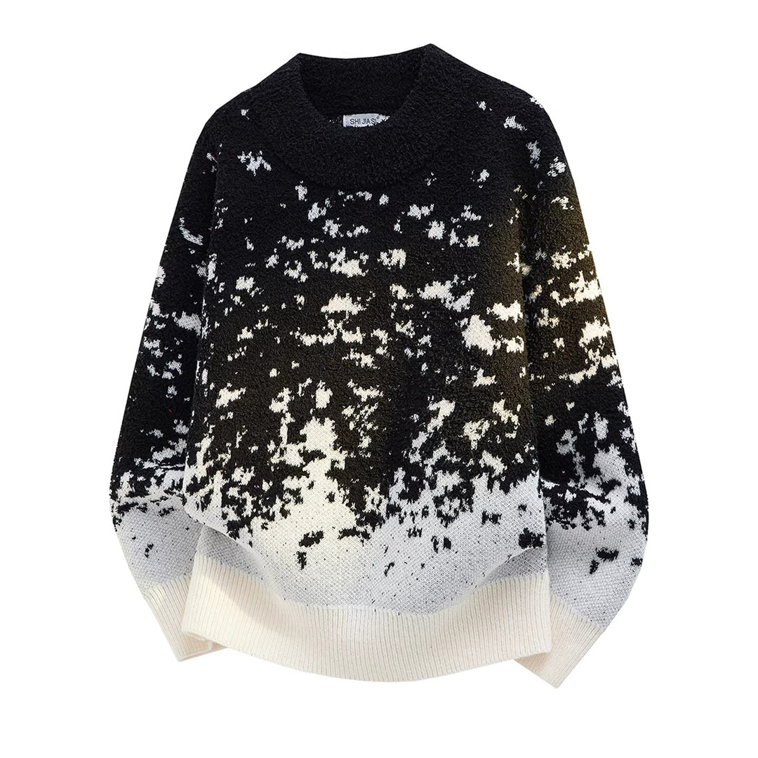 Damen Modischer Oversized Strickpullover Drune