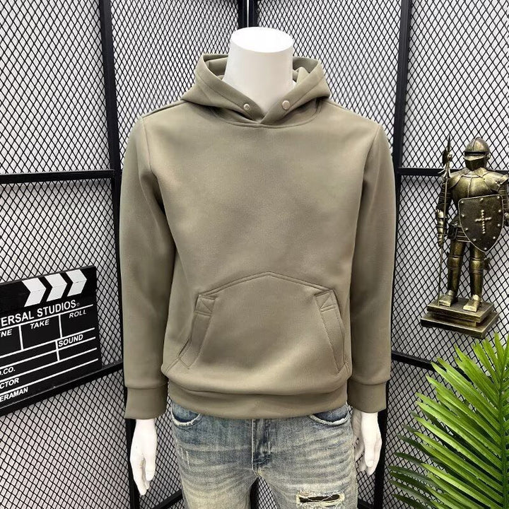 Herren Sportlicher Kapuzenpullover mit praktischen Taschen Drune
