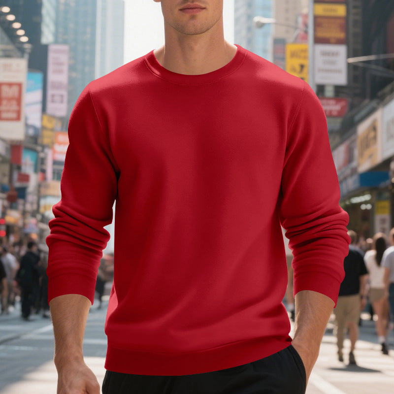 Herren Sweatshirt mit Rundhalsausschnitt Drune