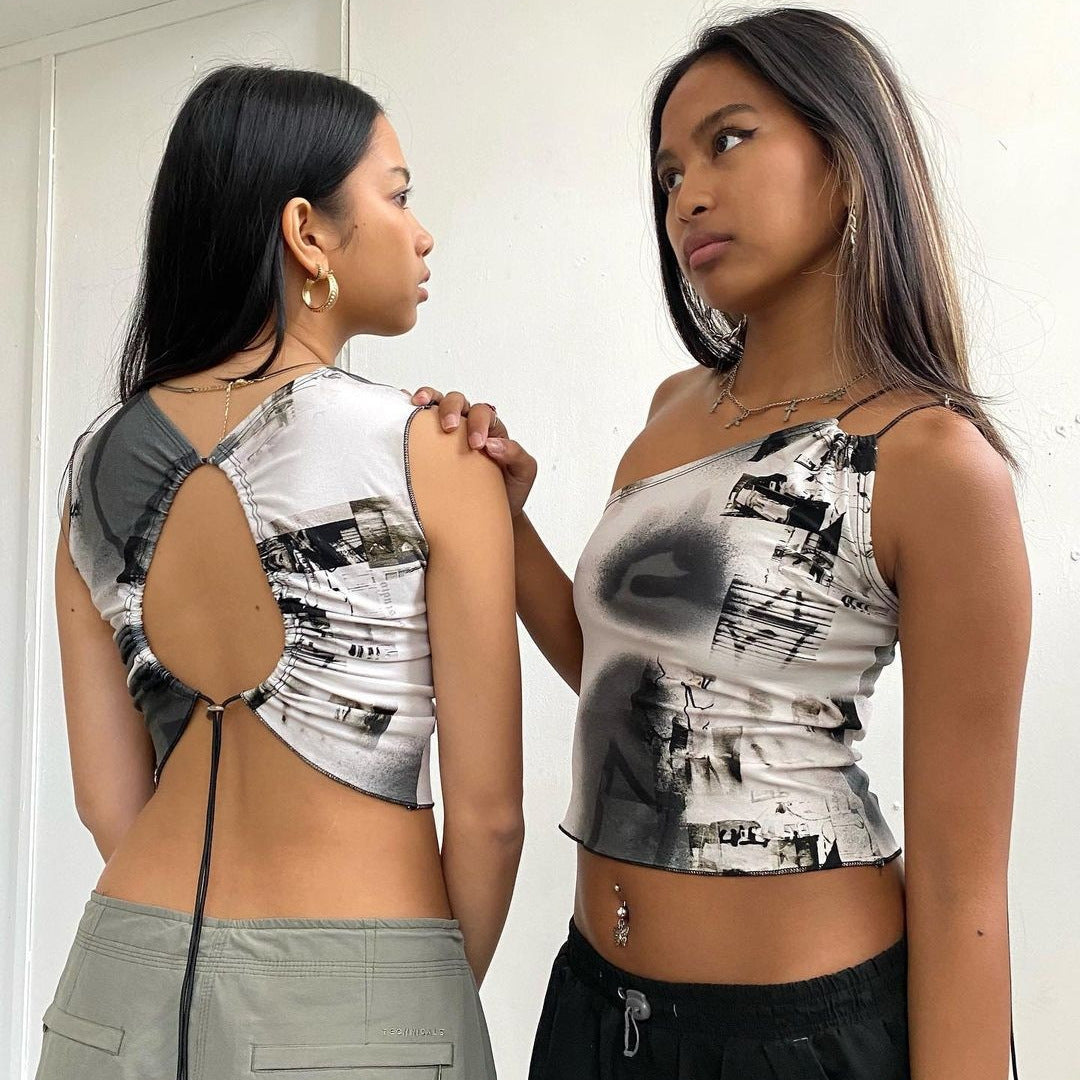 Damen Crop Top Drune