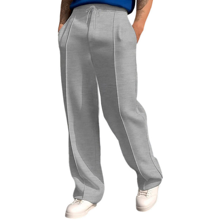 Herren Sportliche Relaxed Fit Jogginghose mit elastischem Bund und Seitentaschen Drune