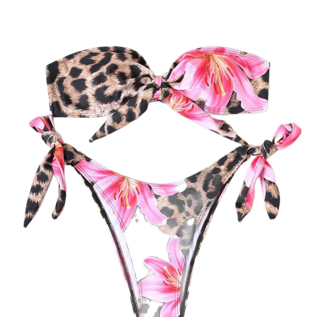 Damen Bandeau Bikini Drune