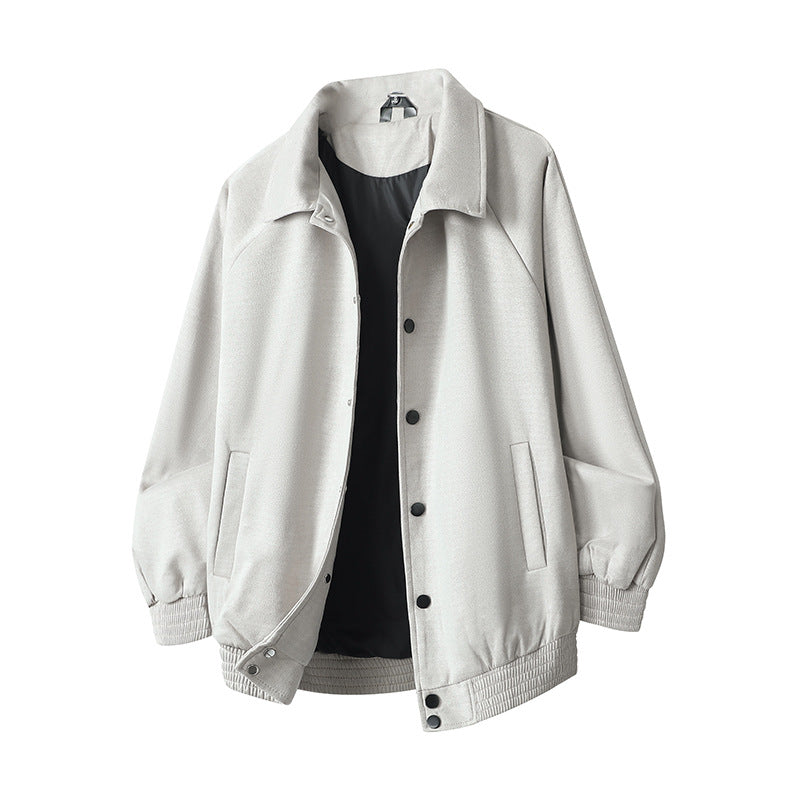 Herren Stylische Übergangsjacke mit praktischem Druckknopfverschluss Drune