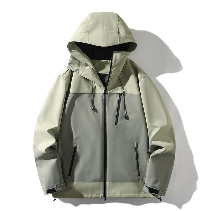 Damen technische Allwetterjacke mit vielseitigem Kapuzendesign und verstellbaren Belüftungsöffnungen Drune