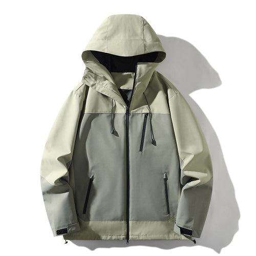 Damen technische Allwetterjacke mit vielseitigem Kapuzendesign und verstellbaren Belüftungsöffnungen Drune