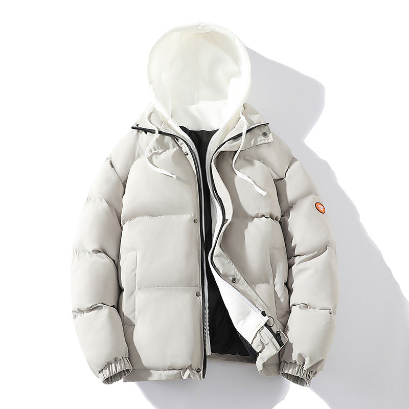 Herren Gepolsterte Steppjacke mit integriertem Kapuzen-Layer und windabweisender Außenlage Drune